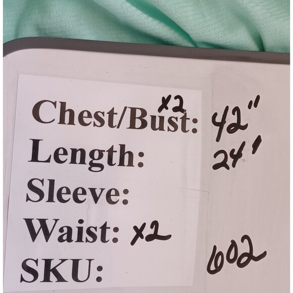 Cacique Intimates‎ Plus Size 22/24 Aqua Blue Satin & Mesh Lace Babydoll Lingerie - Picture 9 of 9